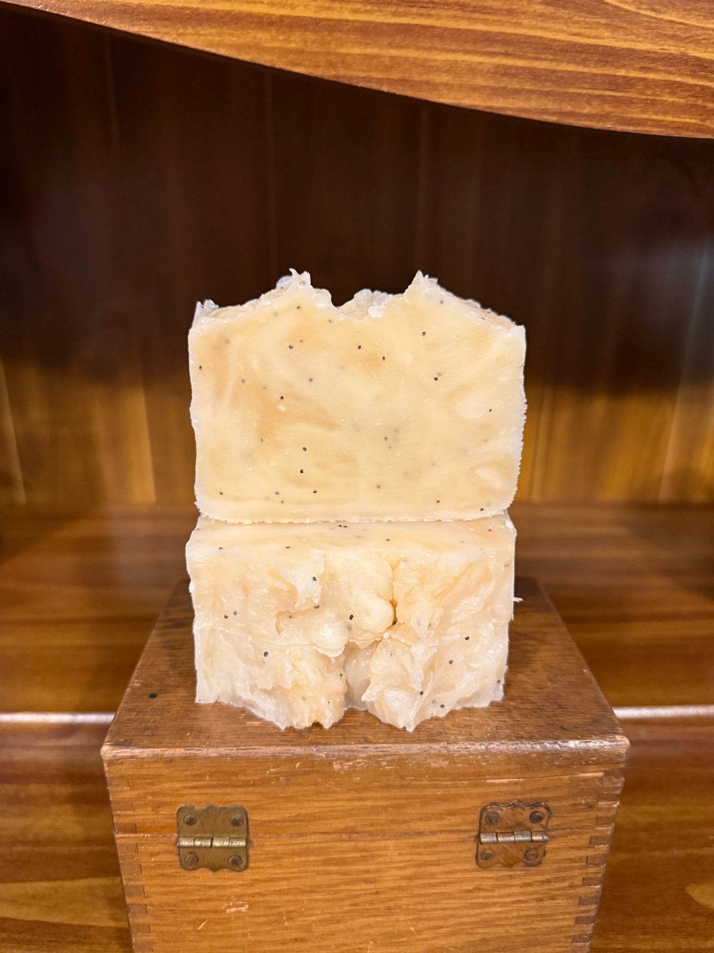 Lemon Poppyseed Goat Milk Soap