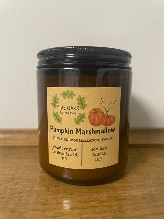 Pumpkin Marshmallow Soy Candle