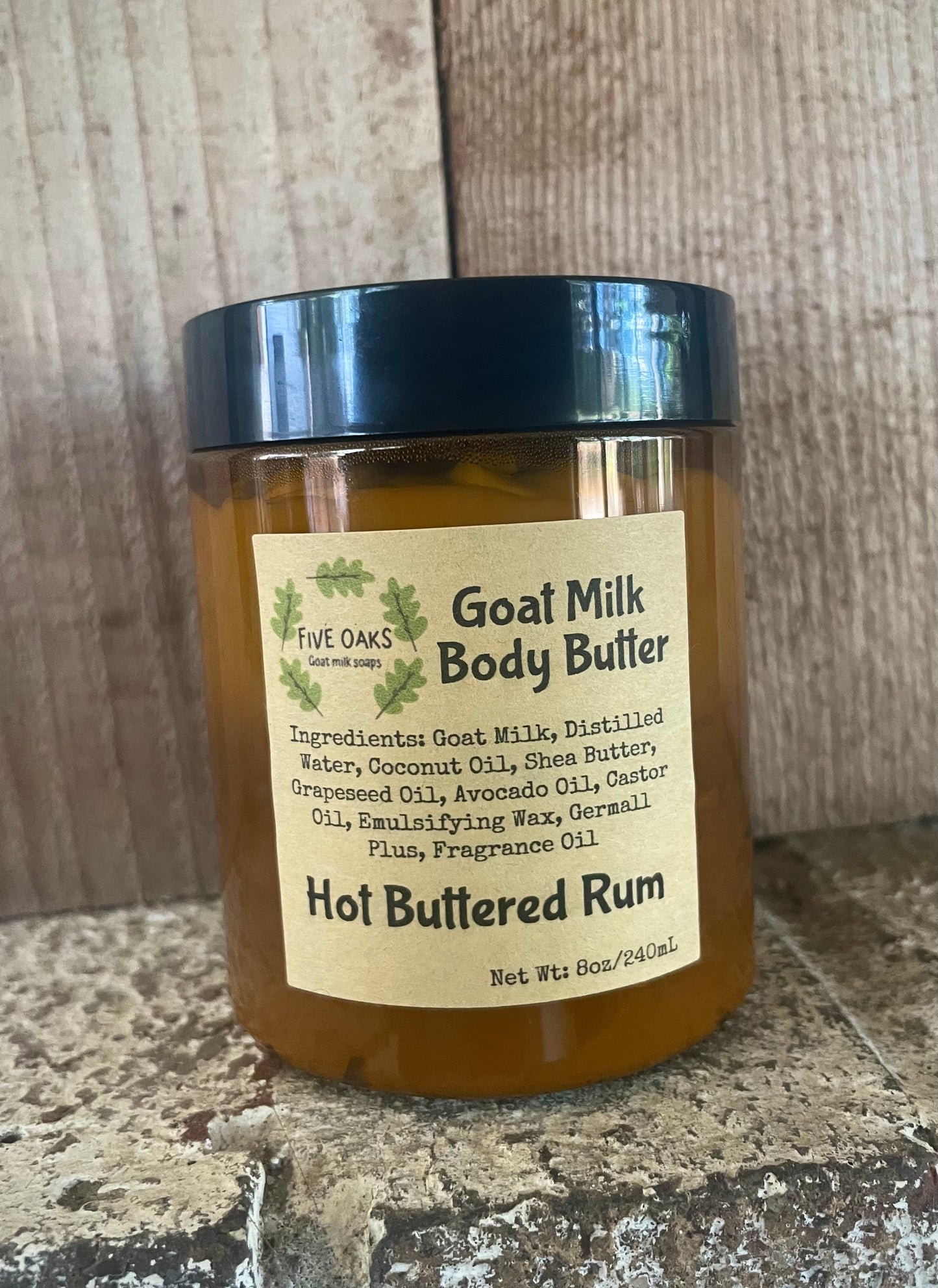 Hot Buttered Rum Goat Milk Body Butter