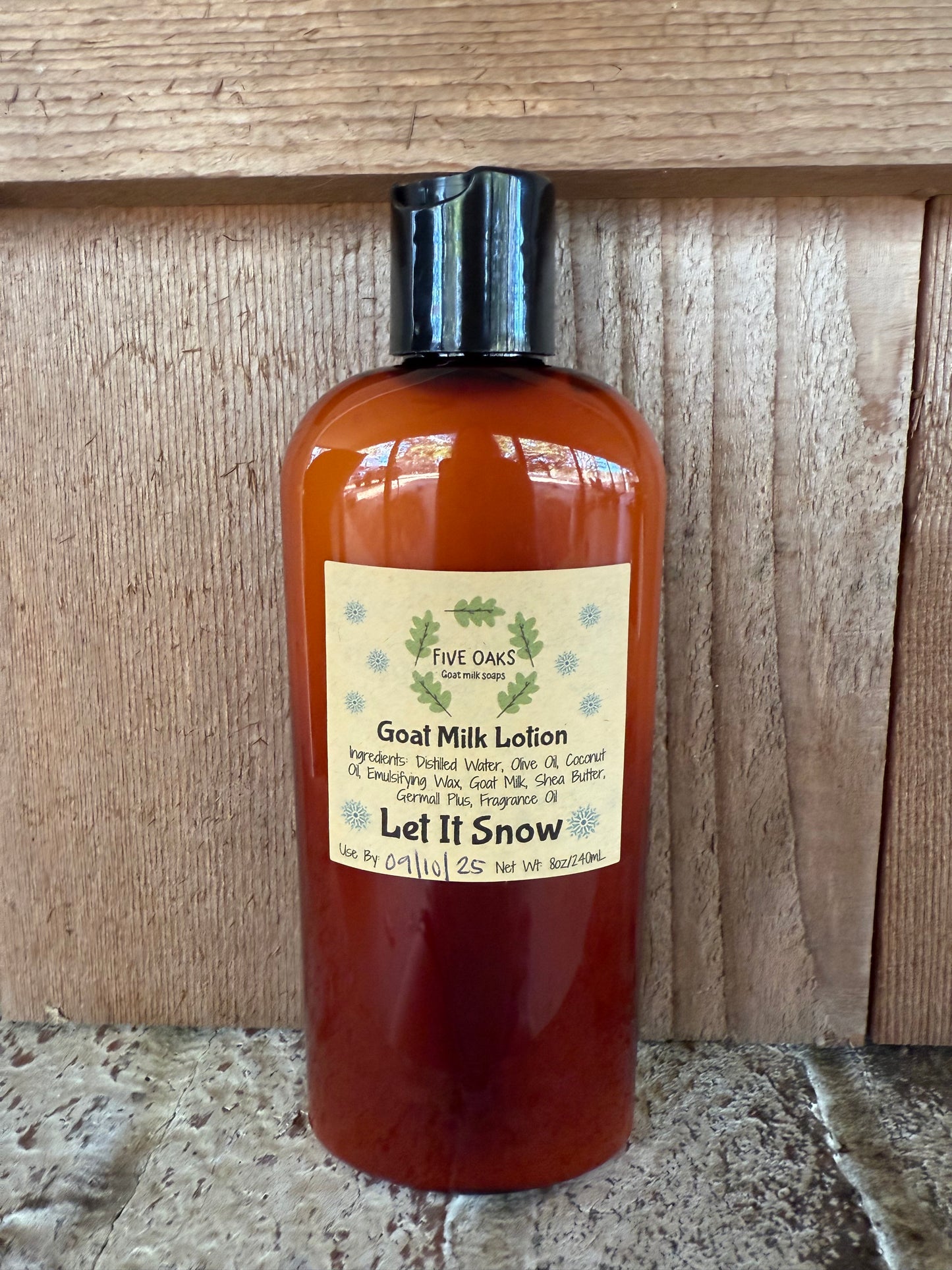 Let It Snow Goat Milk Lotion