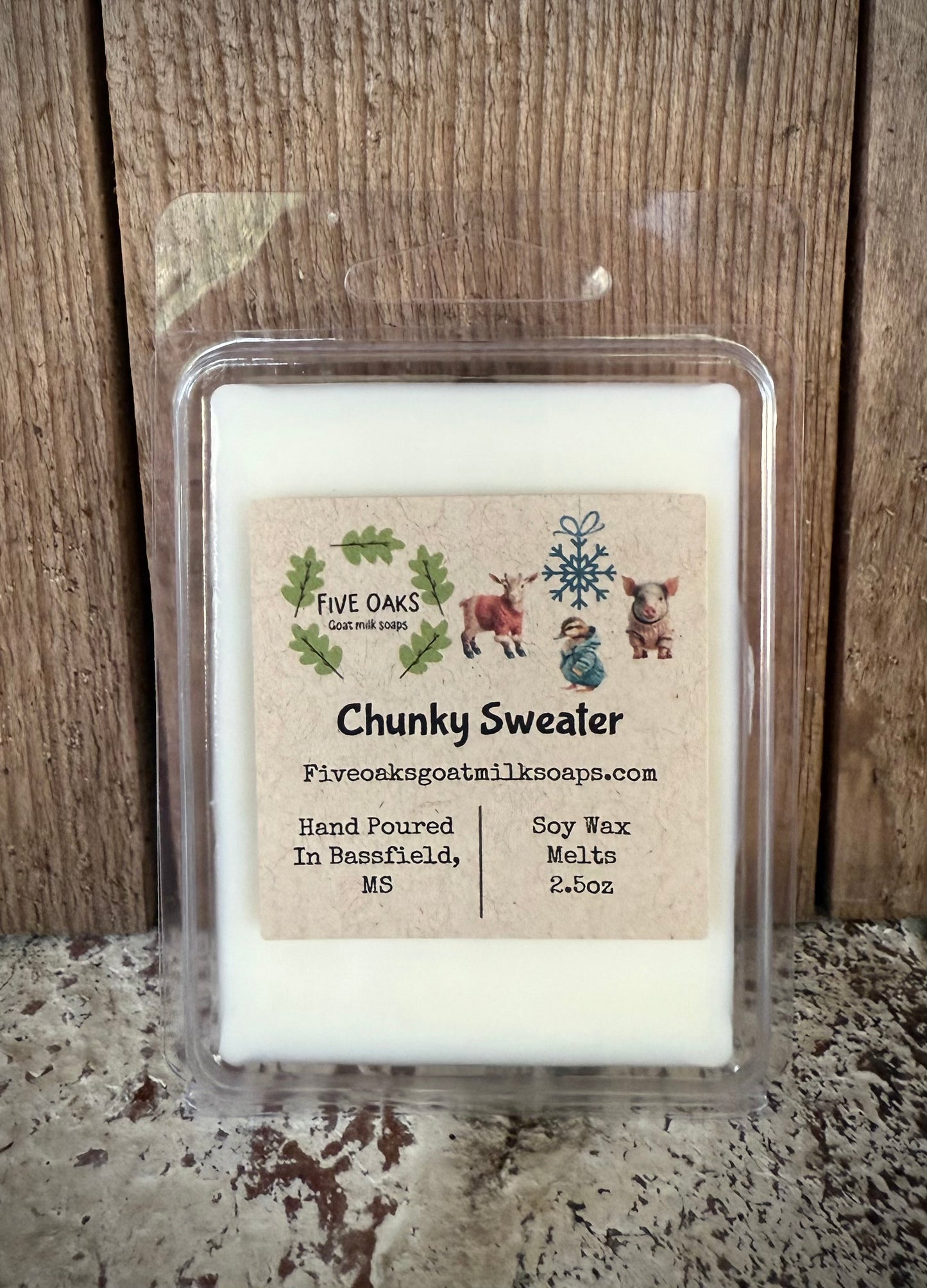 Chunky Sweater Wax Melts