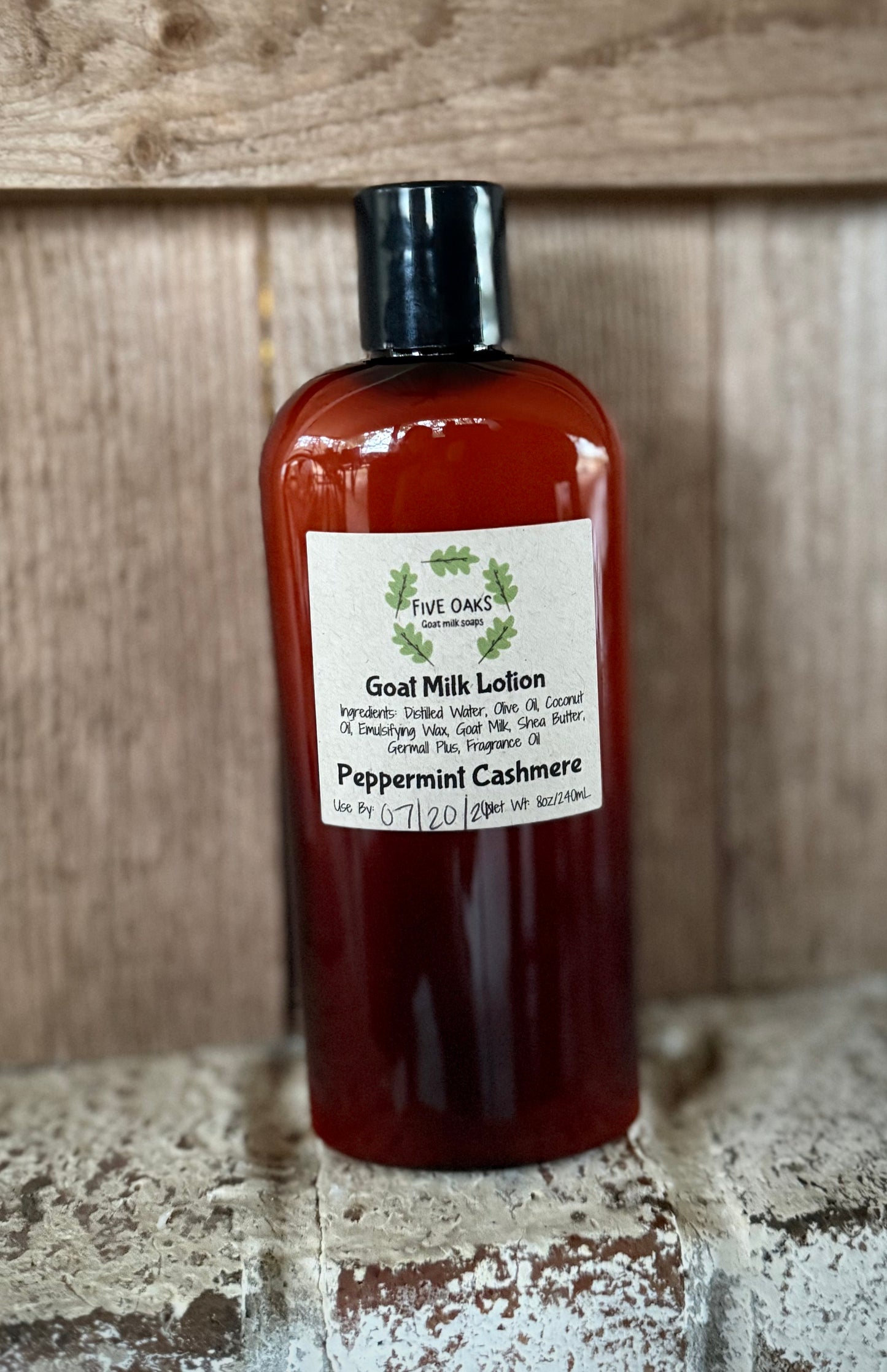Peppermint Cashmere Goat Milk Lotion