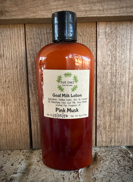Pink Musk Goat Milk Lotion