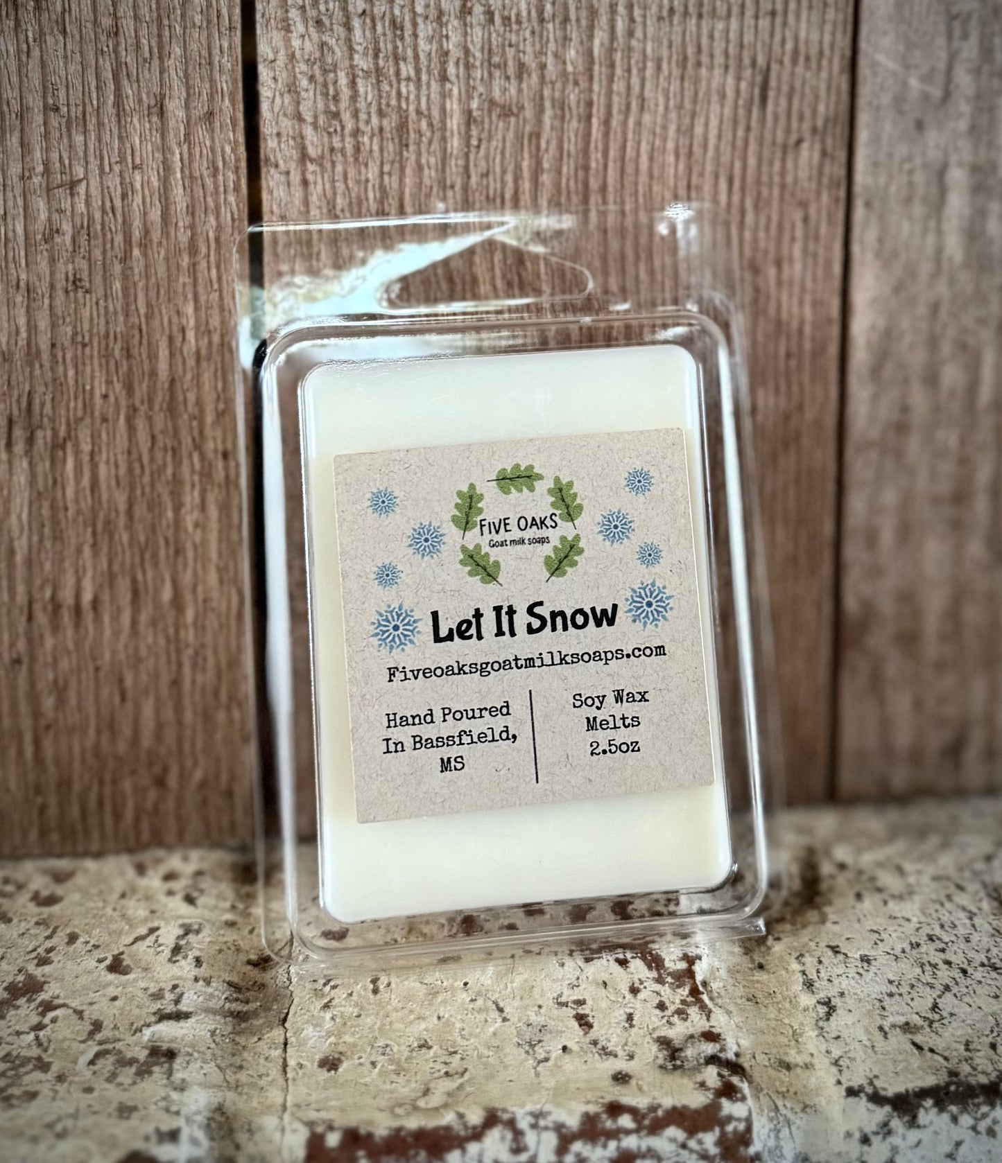 Let It Snow Wax Melts