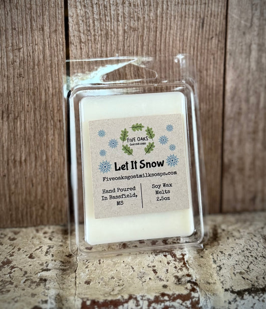 Let It Snow Wax Melts