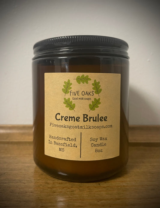 Creme Brulee Soy Wax Candle