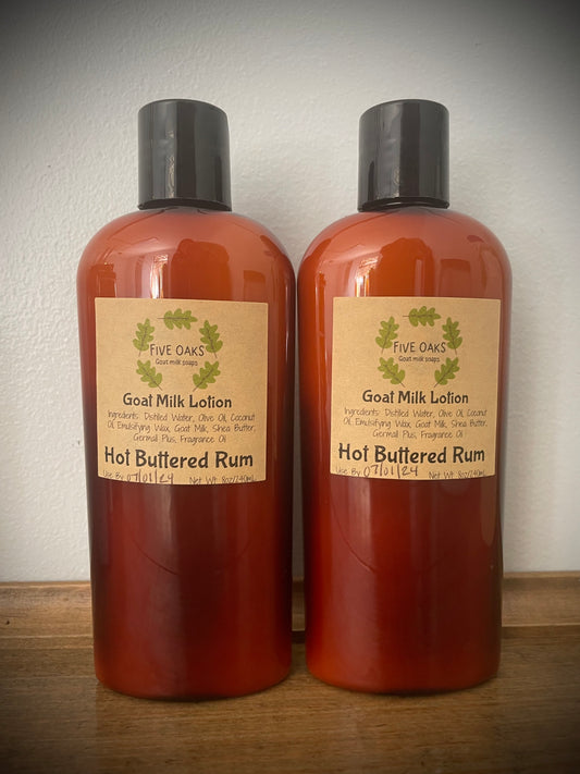 Hot Buttered Rum Goat Milk Lotion