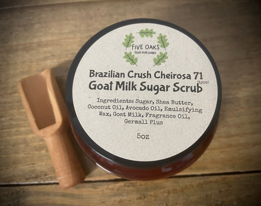 Brazilian Crush Cheirosa 71 Goat Milk Sugar Scrub