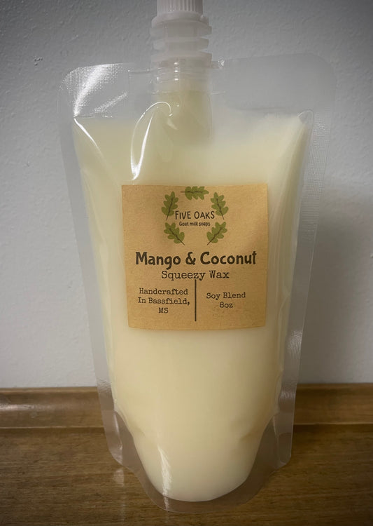 Mango & Coconut Squeezy Wax