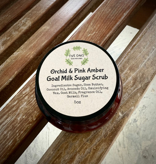 Orchid & Pink Amber Sugar Scrub
