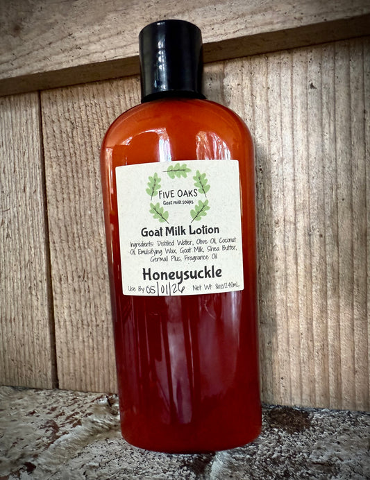 Honeysuckle Goat Milk Lotion