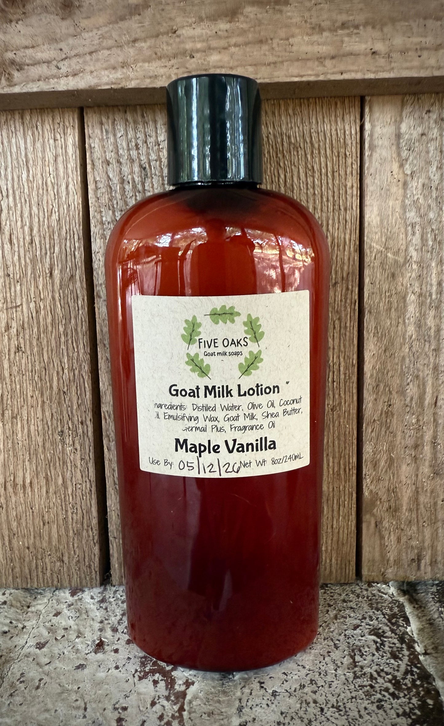 Maple Vanilla Goat Milk Lotion