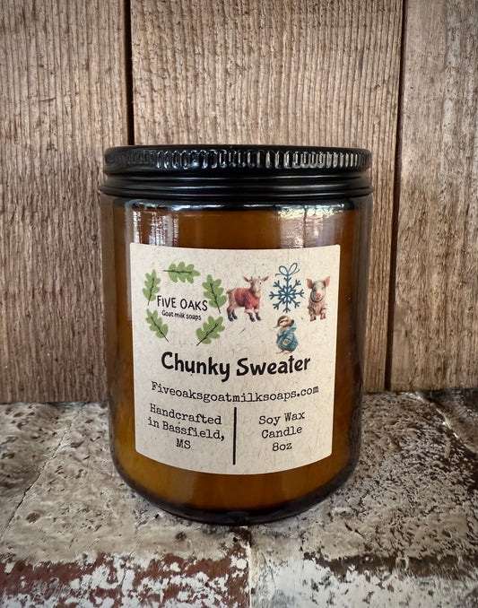 Chunky Sweater Soy Candle